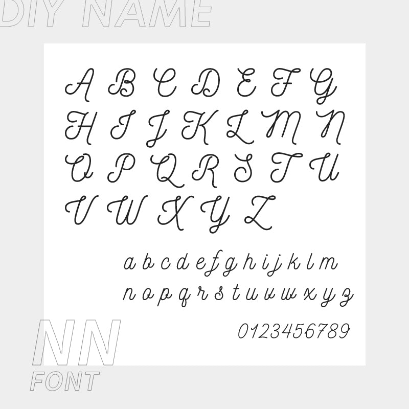 Personalized Custom 316L Stainless Steel Jewelry, English Alphabet Name Anklet Personalized Custom 316L Stainless Steel Jewelry, English Alphabet Name Anklet